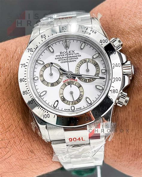 rolex daytona cosmograph stahl|Rolex 116520 white.